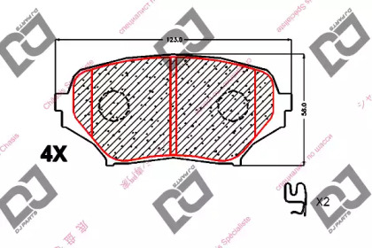  DJ PARTS BP1683